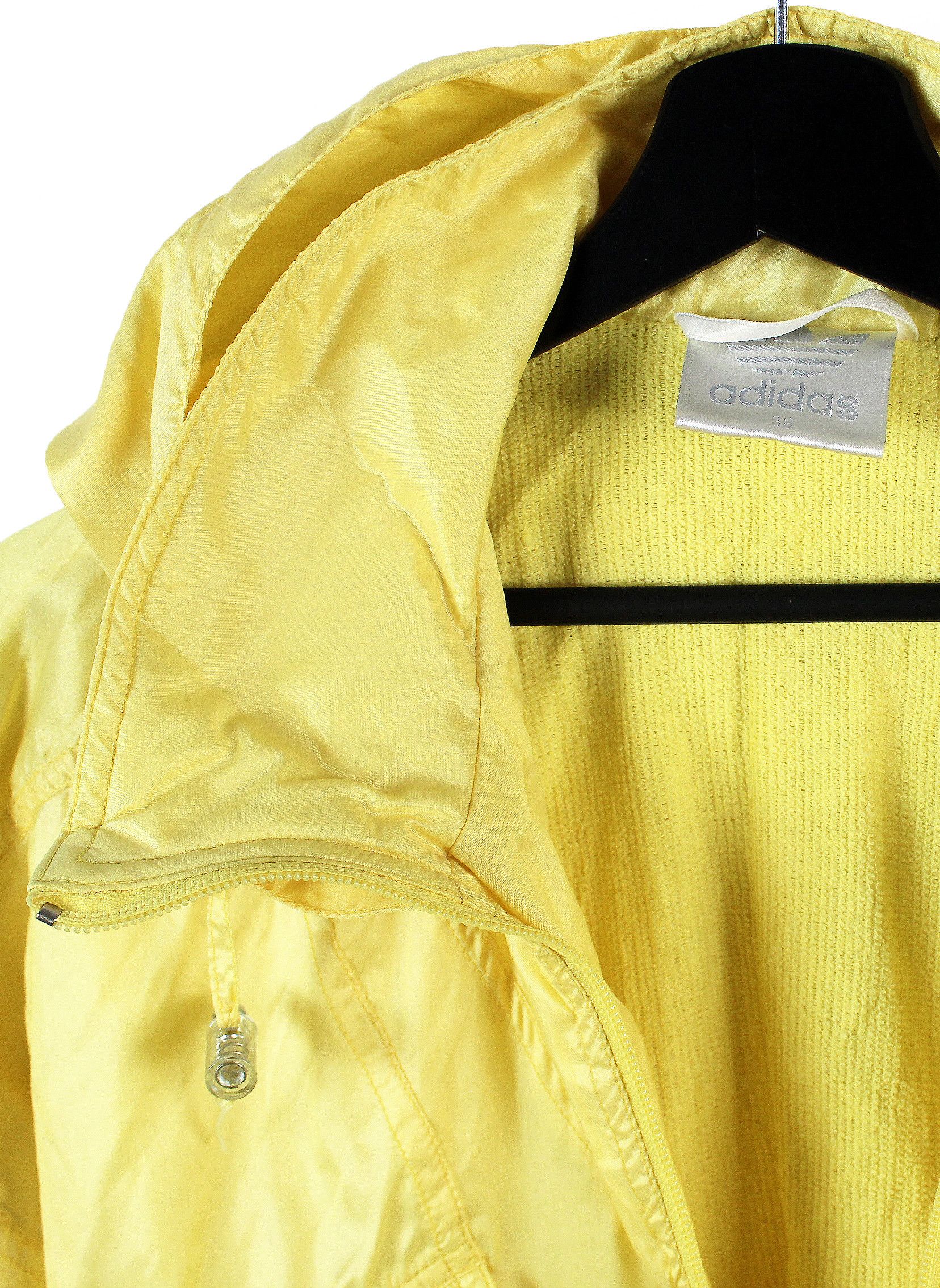 Adidas 90s vintage adidas Originals jacket parka shiny with hoodie Size M / US 6-8 / IT 42-44 - 3 Thumbnail