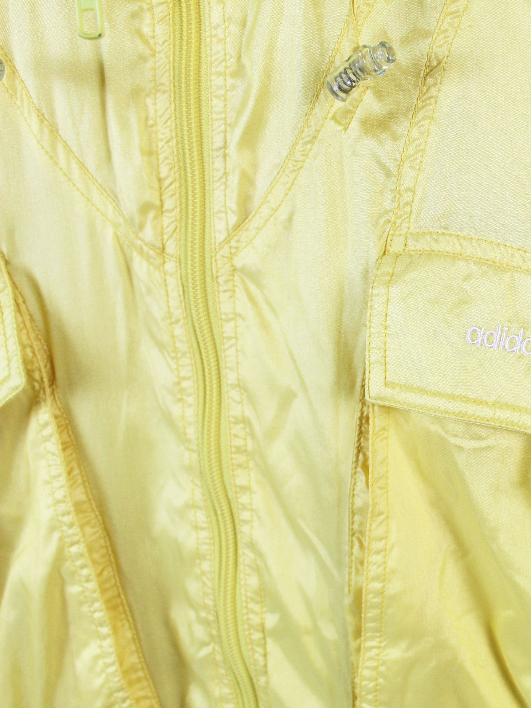 Adidas 90s vintage adidas Originals jacket parka shiny with hoodie Size M / US 6-8 / IT 42-44 - 9 Thumbnail
