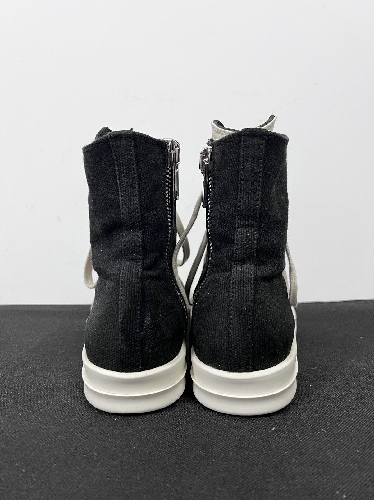 Rick Owens Drkshdw Rick owens drkshdw ramones high top sneakers sz37.5 Size US 7.5 / IT 37.5 - 7 Thumbnail