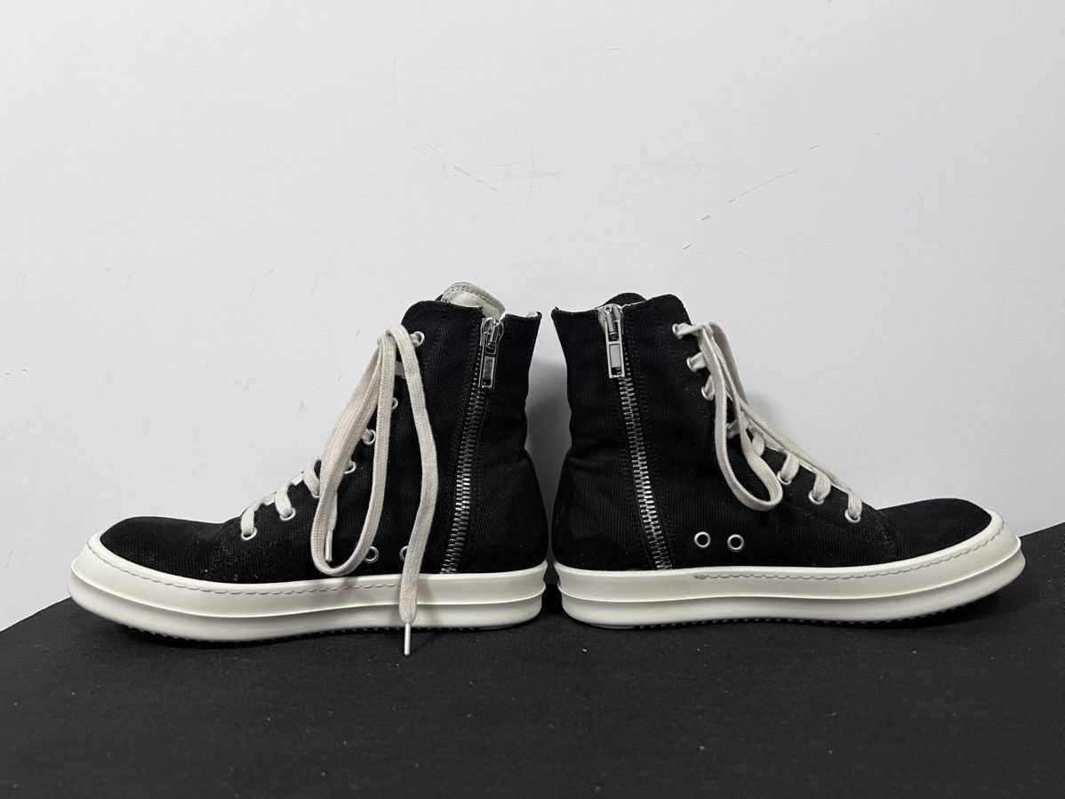 Rick Owens Drkshdw Rick owens drkshdw ramones high top sneakers sz37.5 Size US 7.5 / IT 37.5 - 6 Thumbnail