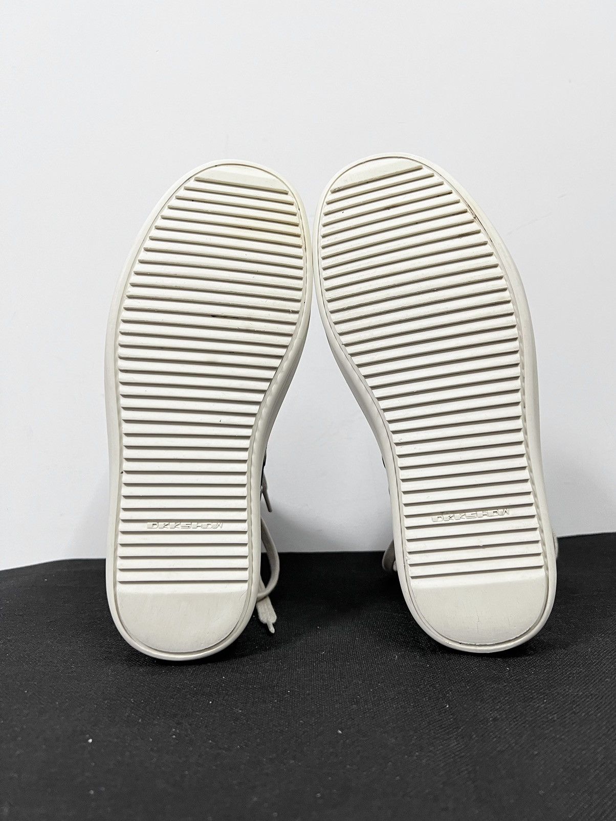 Rick Owens Drkshdw Rick owens drkshdw ramones high top sneakers sz37.5 Size US 7.5 / IT 37.5 - 10 Thumbnail