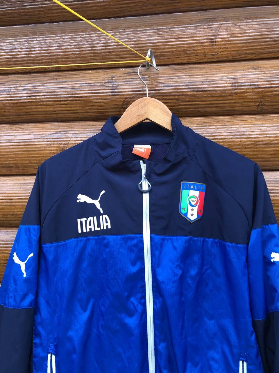 Nike ITALY FOOTBALL SOCCER TRACK TOP JACKET PUMA Size US L / EU 52-54 / 3 - 3 Thumbnail