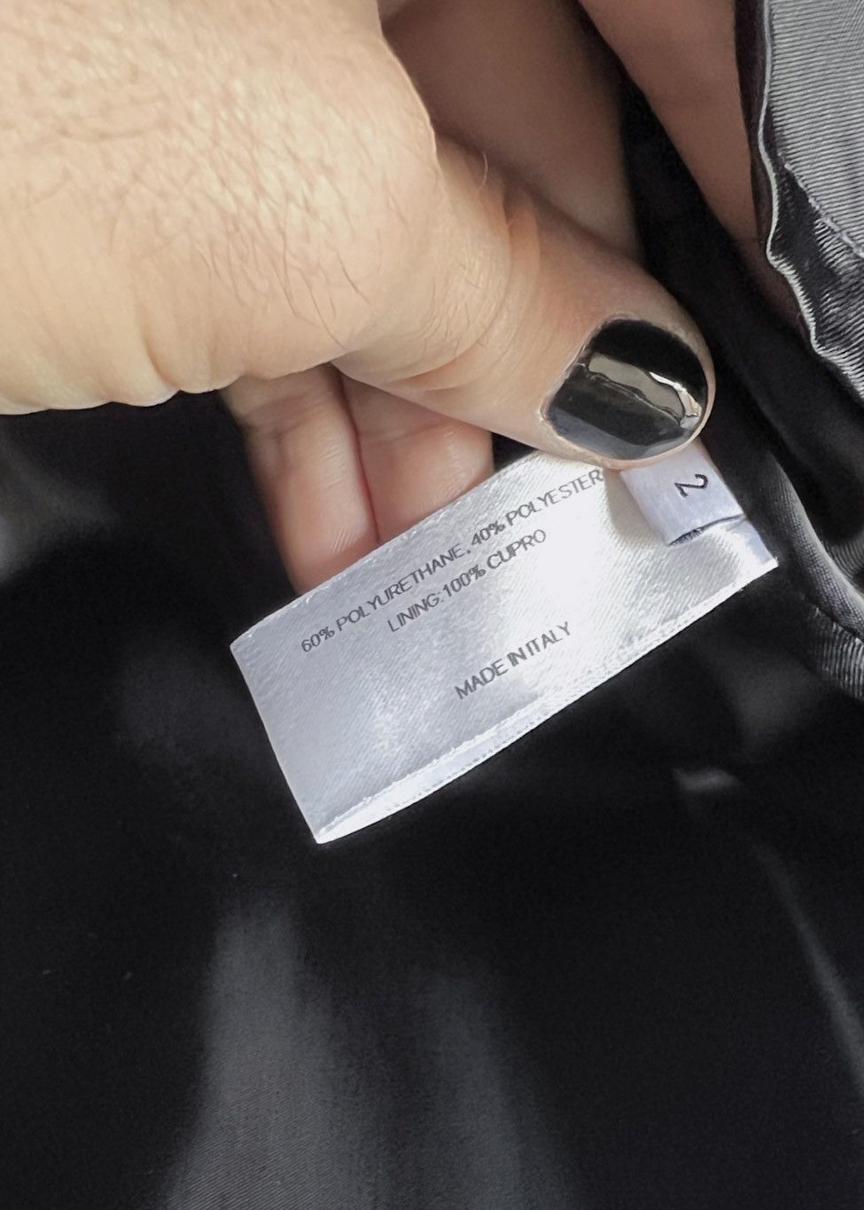 Proenza Schouler Proenza Schouler Black Coated A-line Skirt Size 26" / US 2 / IT 38 - 6 Thumbnail