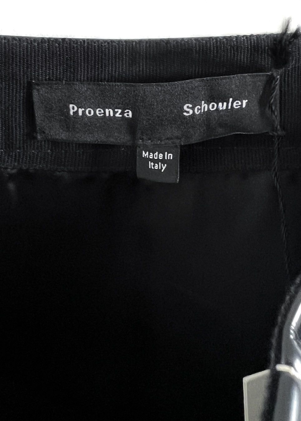 Proenza Schouler Proenza Schouler Black Coated A-line Skirt Size 26" / US 2 / IT 38 - 7 Thumbnail