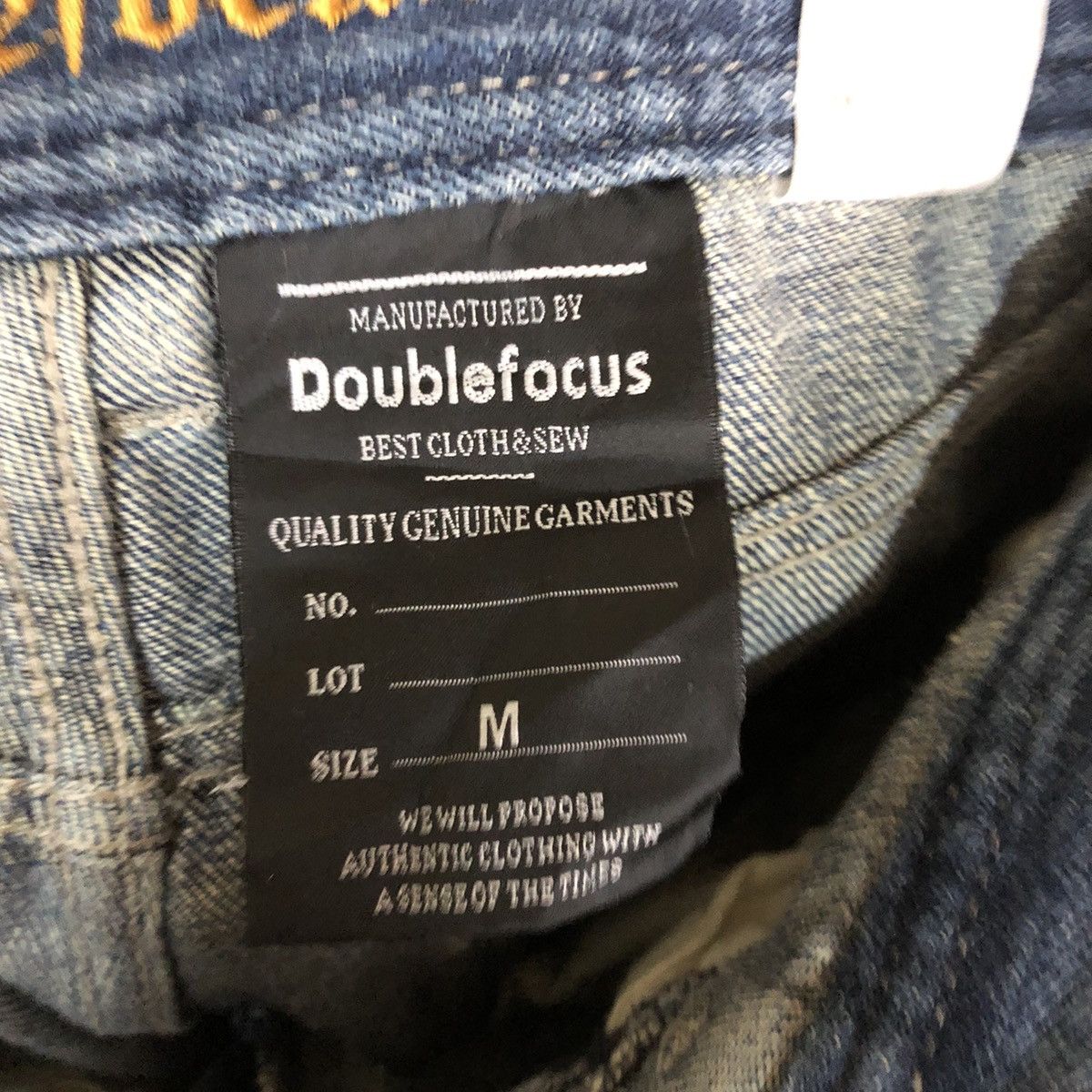 Le Grande Bleu (L.G.B.) Cargo Pants Multipocket DoubleFocus Denim Jeans Pants #A116 Size US 29 - 16 Thumbnail