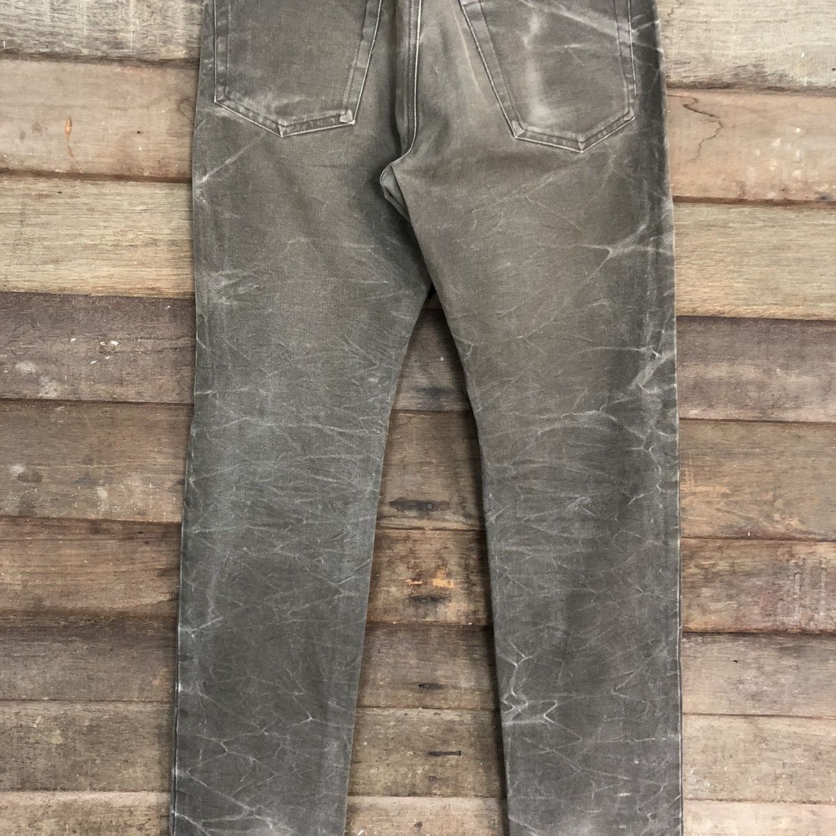 Japanese Brand M.C.Apache Faded Grey Denim Jeans Pants #A118 Size US 29 - 10 Thumbnail