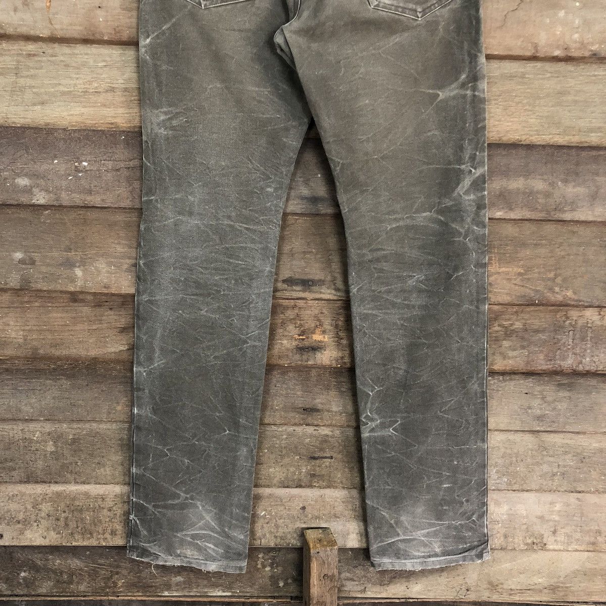Japanese Brand M.C.Apache Faded Grey Denim Jeans Pants #A118 Size US 29 - 9 Thumbnail
