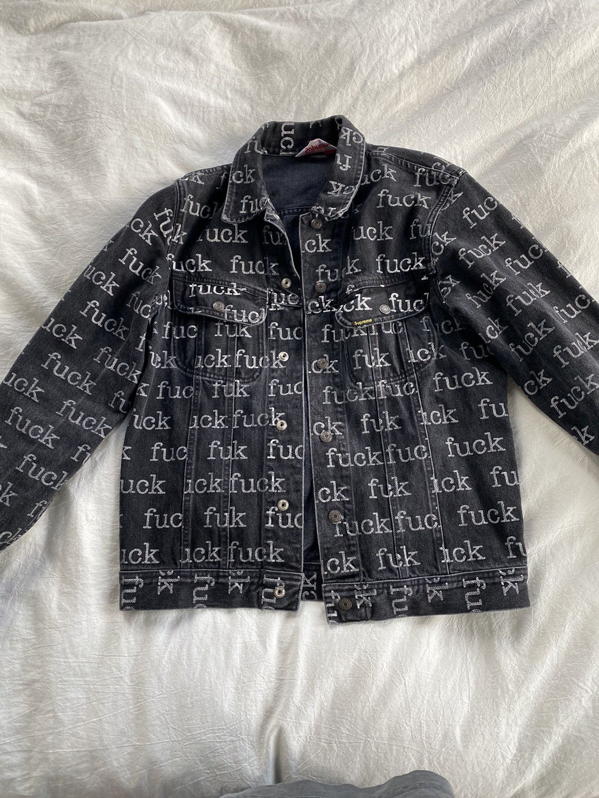 Supreme Fuck Down Jacket Multicolor Men's - SS21 - US