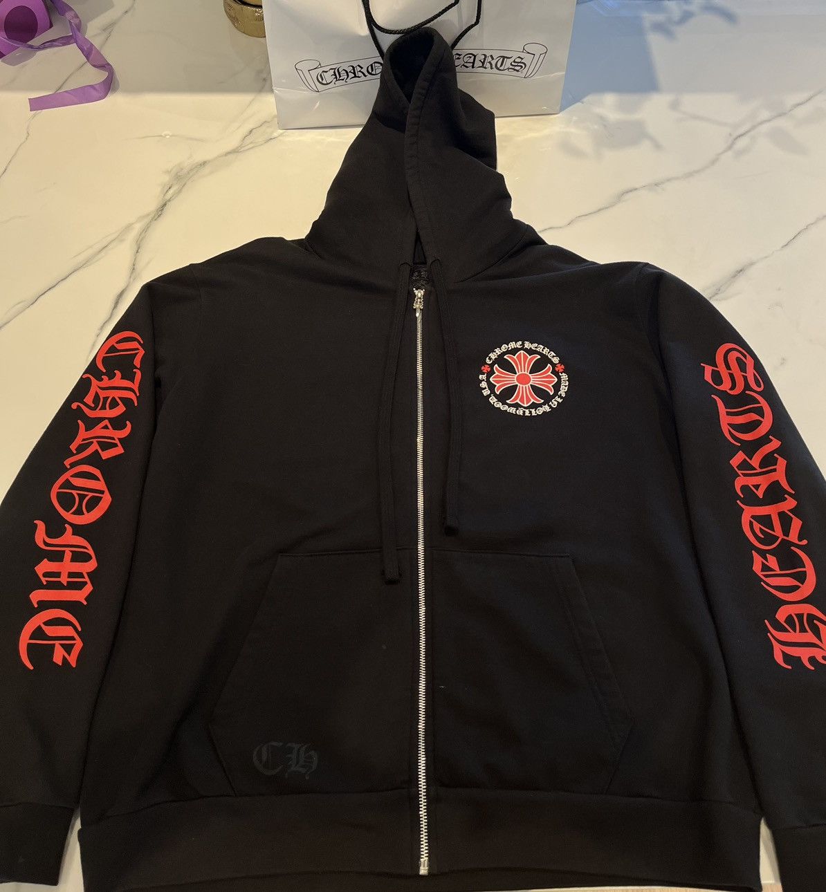 Chrome Hearts CHROME HEARTS ZIPUP MADE IN HOLLYWOOD | Grailed