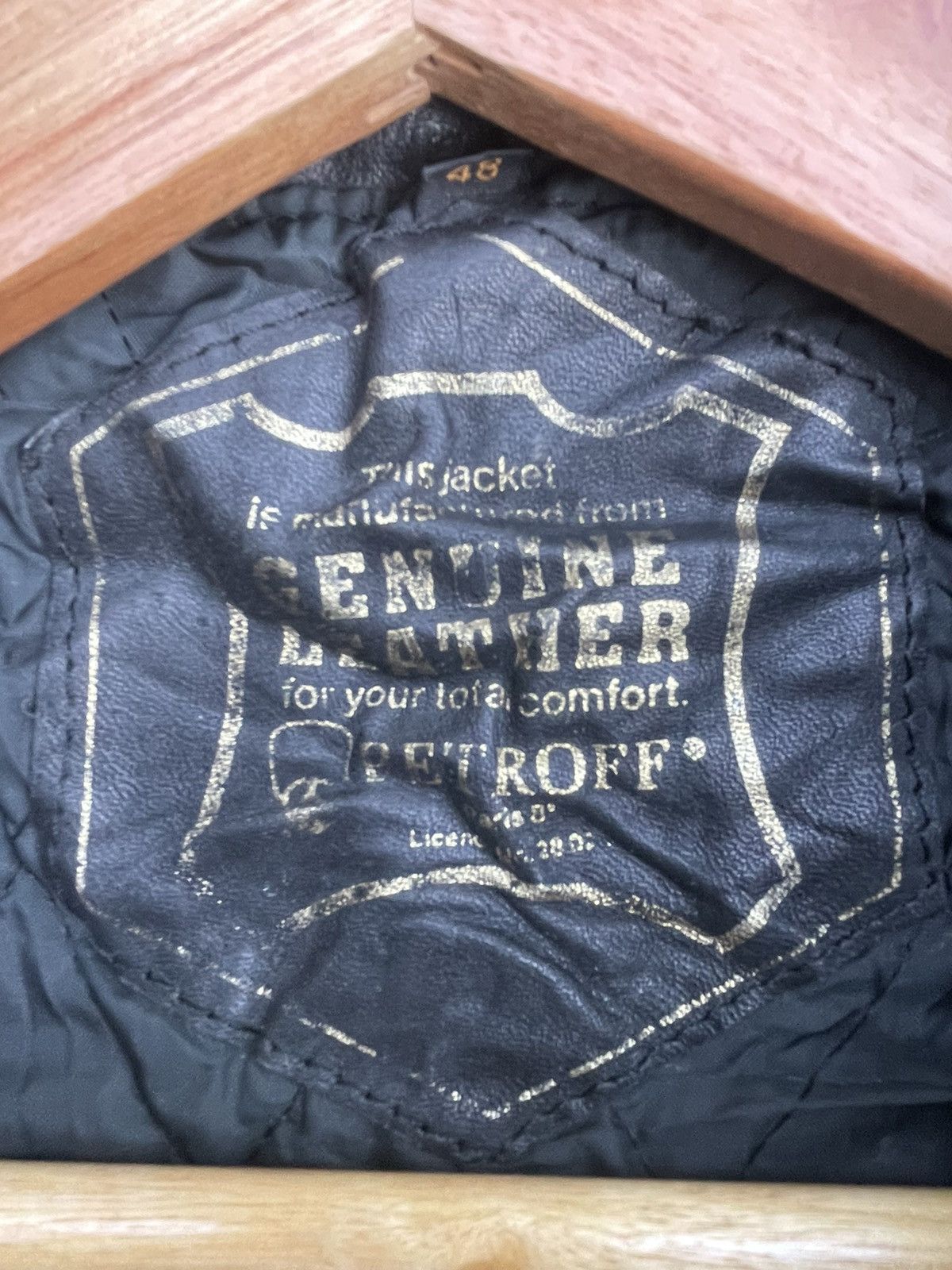 Vintage Vintage Petroff Paris Leather Jacket Size US M / EU 48-50 / 2 - 14 Thumbnail