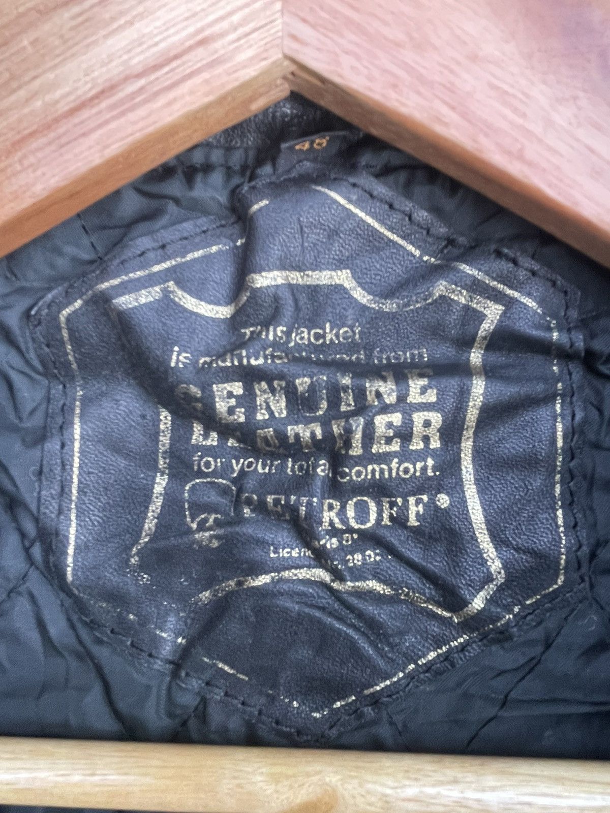 Vintage Vintage Petroff Paris Leather Jacket Size US M / EU 48-50 / 2 - 15 Thumbnail
