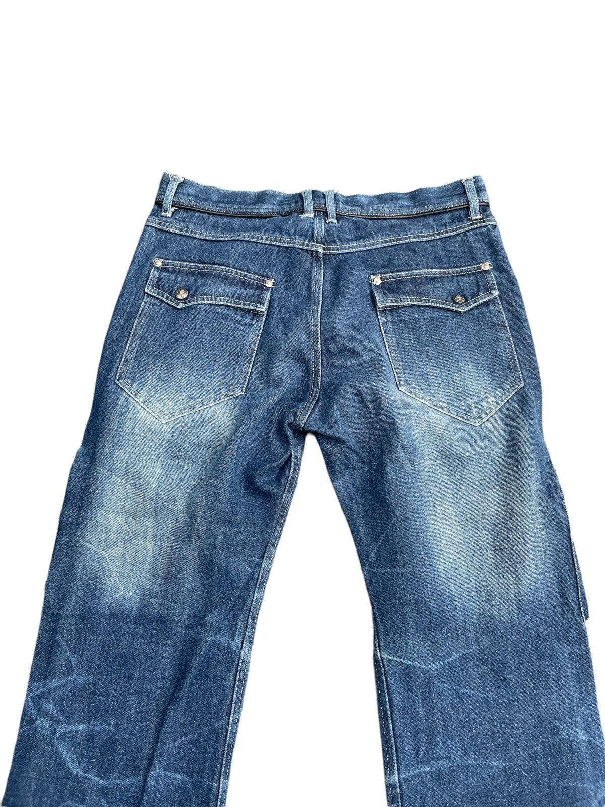 Japanese Brand Doublefocus Multipocket Denim Size US 35 - 11 Thumbnail