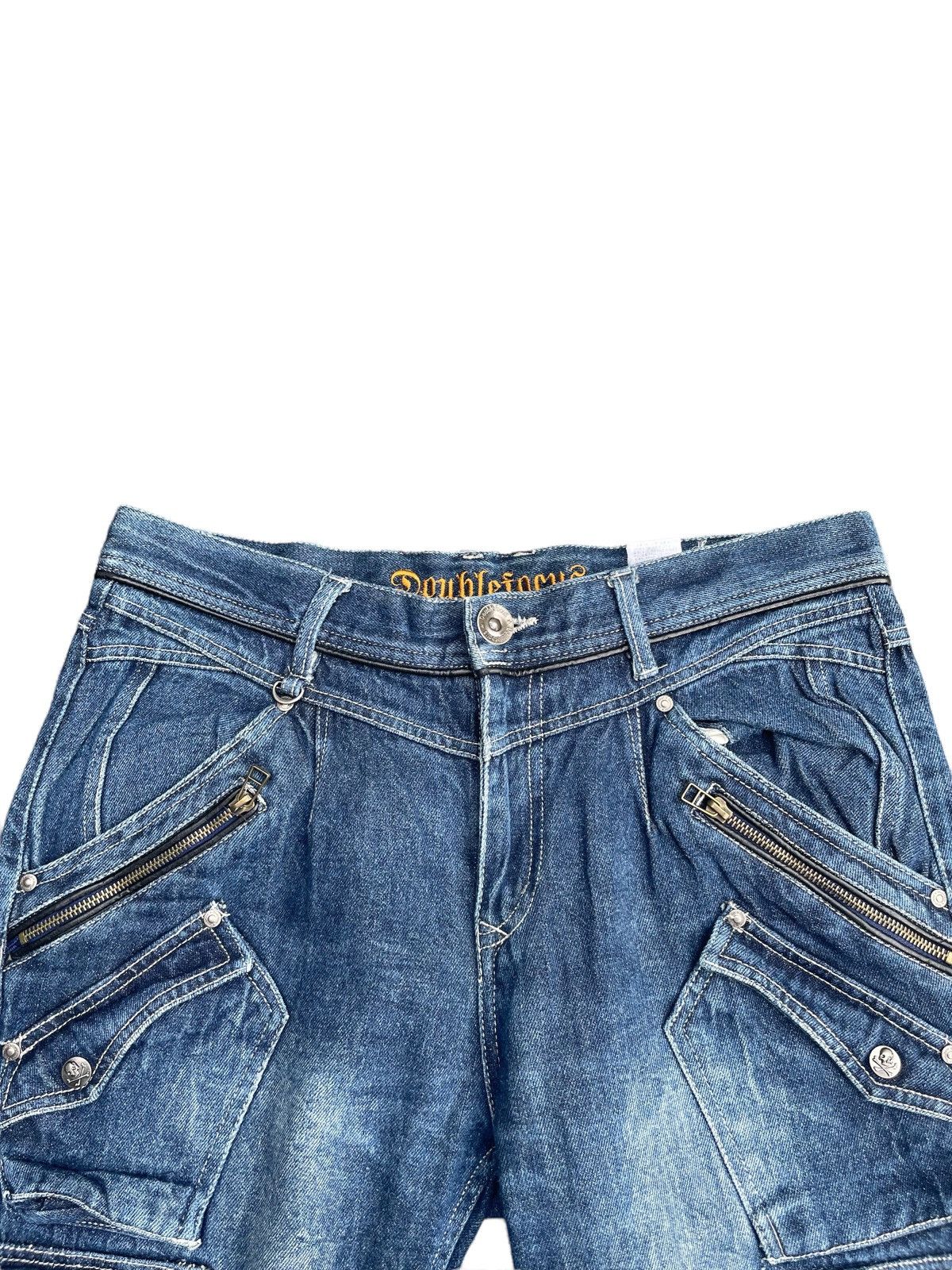 Japanese Brand Doublefocus Multipocket Denim Size US 35 - 8 Thumbnail