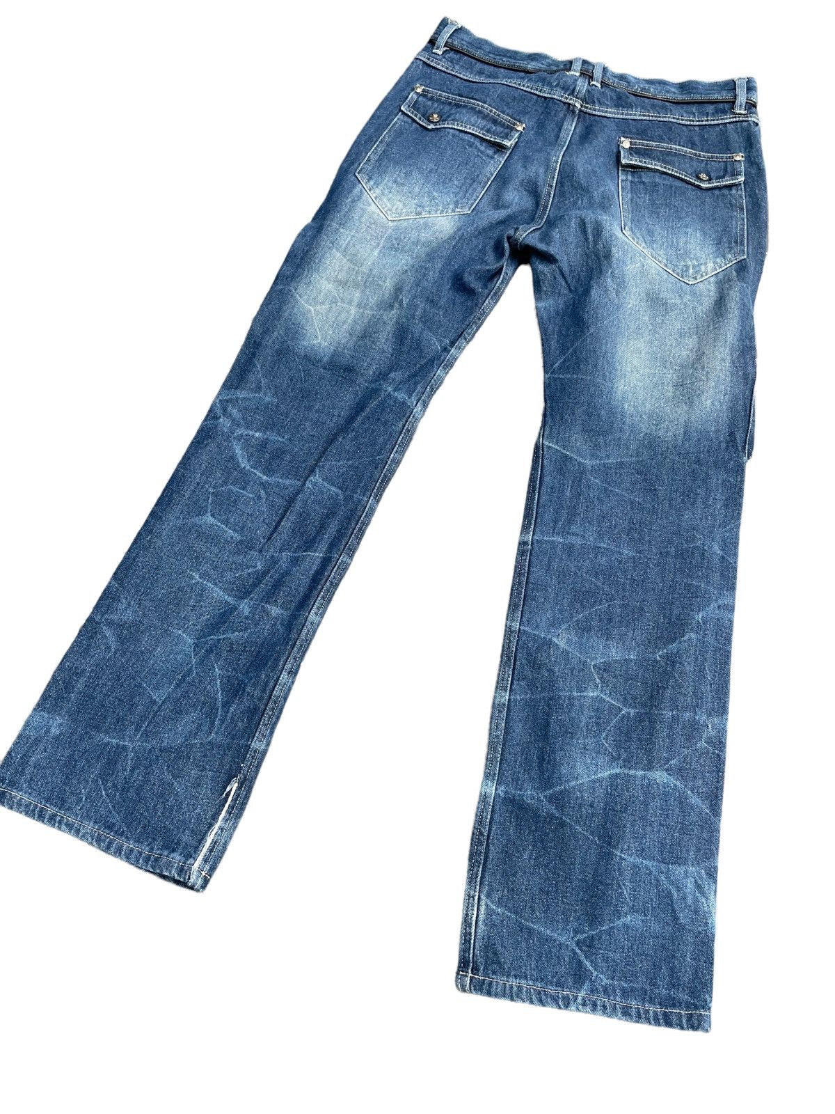 Japanese Brand Doublefocus Multipocket Denim Size US 35 - 10 Thumbnail