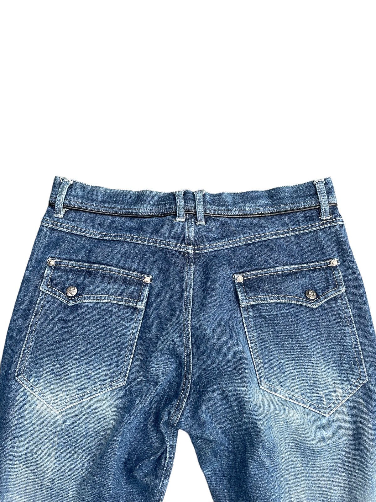Japanese Brand Doublefocus Multipocket Denim Size US 35 - 12 Thumbnail