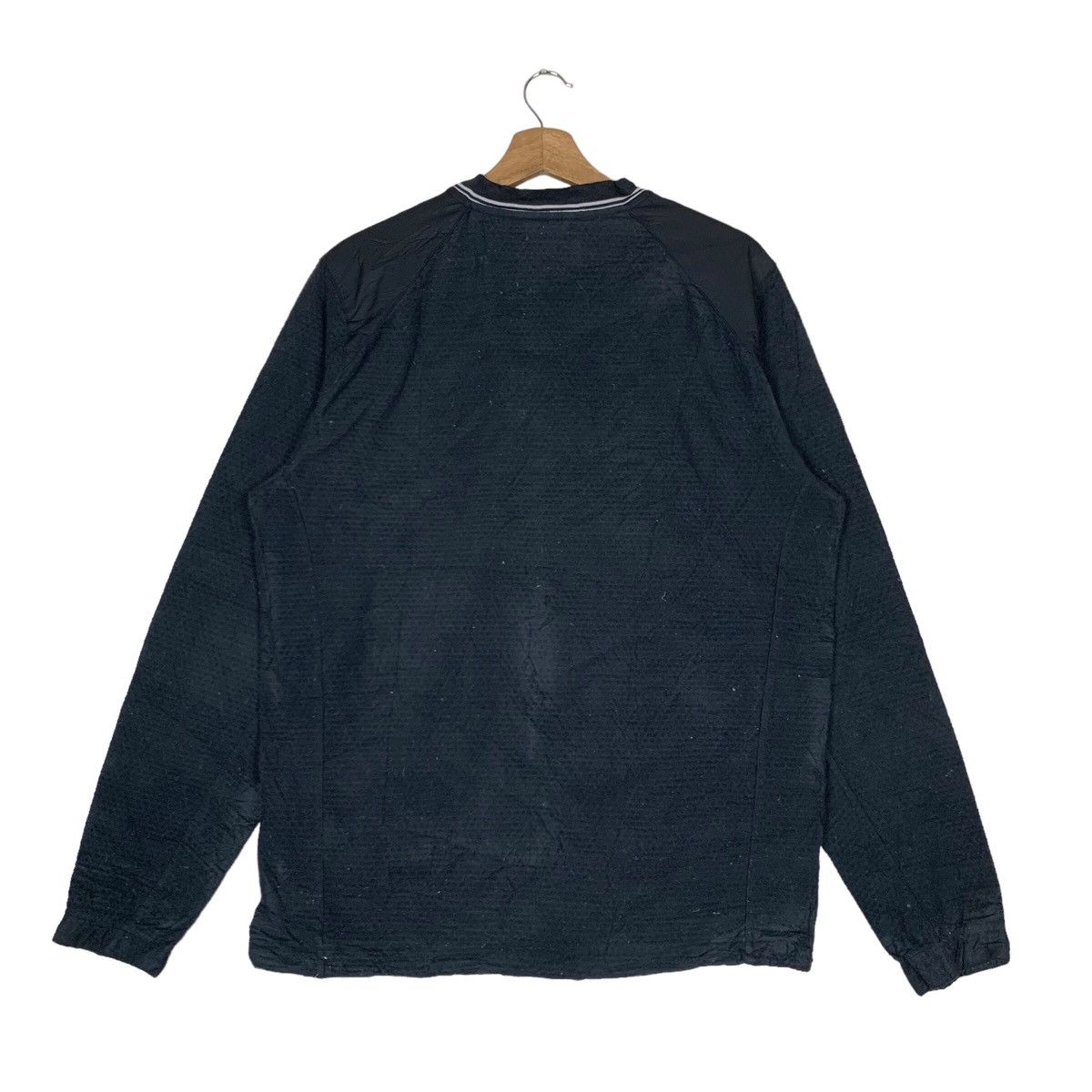 Nike Nike Small Logo V Neck Faded Pullover Jumper Sweatshirt Size US L / EU 52-54 / 3 - 6 Thumbnail