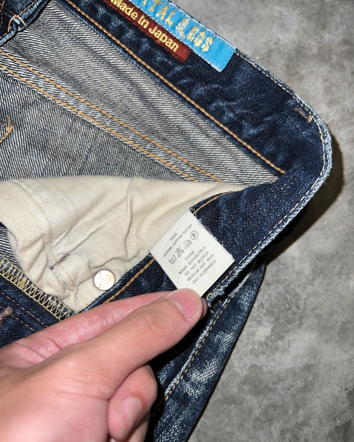 Kapital × Kapital Kountry Kapital Legs Boro Denim Shorts Size US 30 / EU 46 - 6 Thumbnail