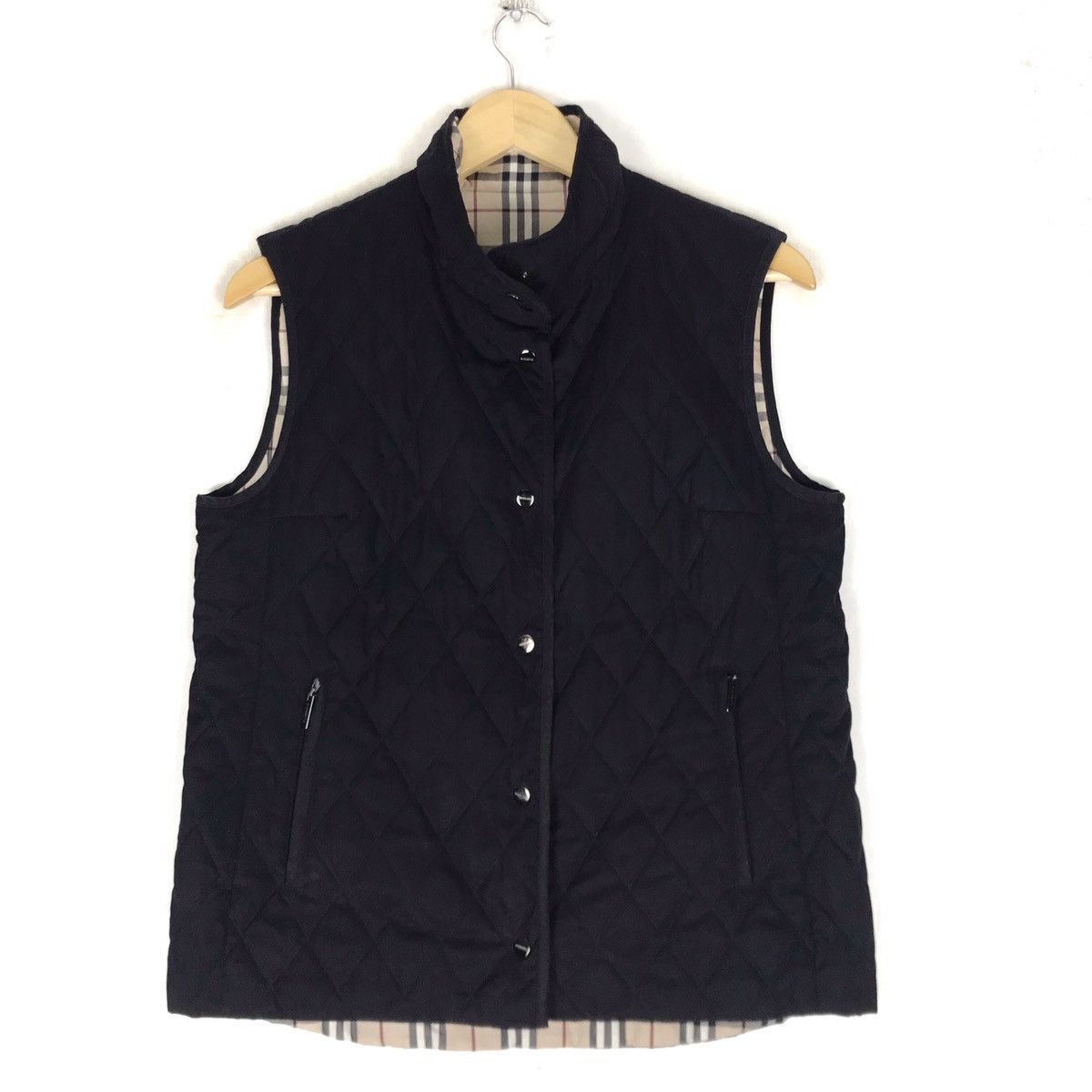 Burberry Burberry London Reversible Nova Check Quilted Vests Size US XS / EU 42 / 0 - 4 Thumbnail