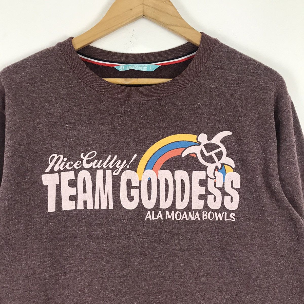 Japanese Brand Shonan Chigasaki Team Goddess Crewneck Sweatshirt Size US L / EU 52-54 / 3 - 2 Thumbnail