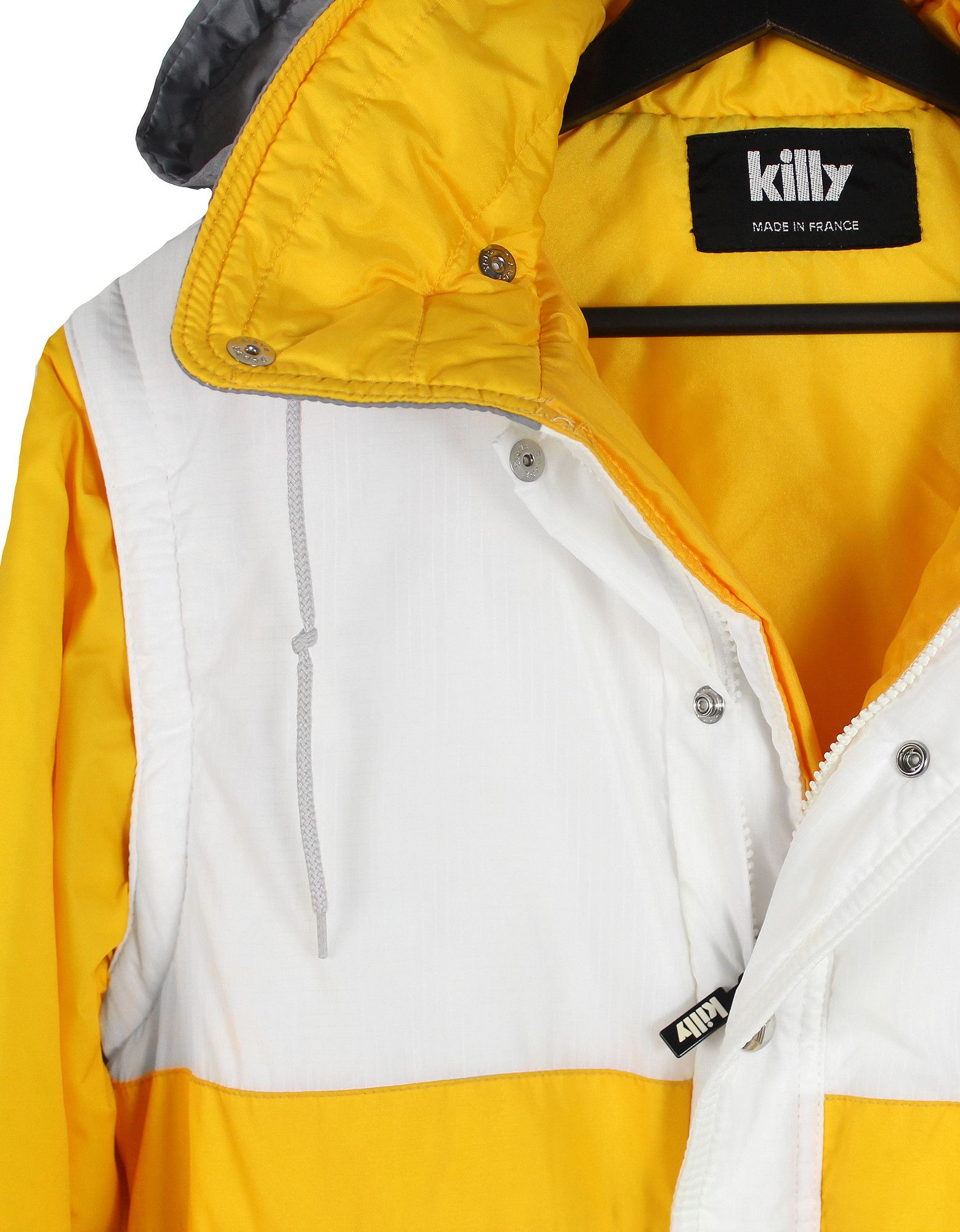 Vintage 80s vintage KILLY 2 in 1 insulated jacket outdoor warm OG Size M / US 6-8 / IT 42-44 - 5 Thumbnail