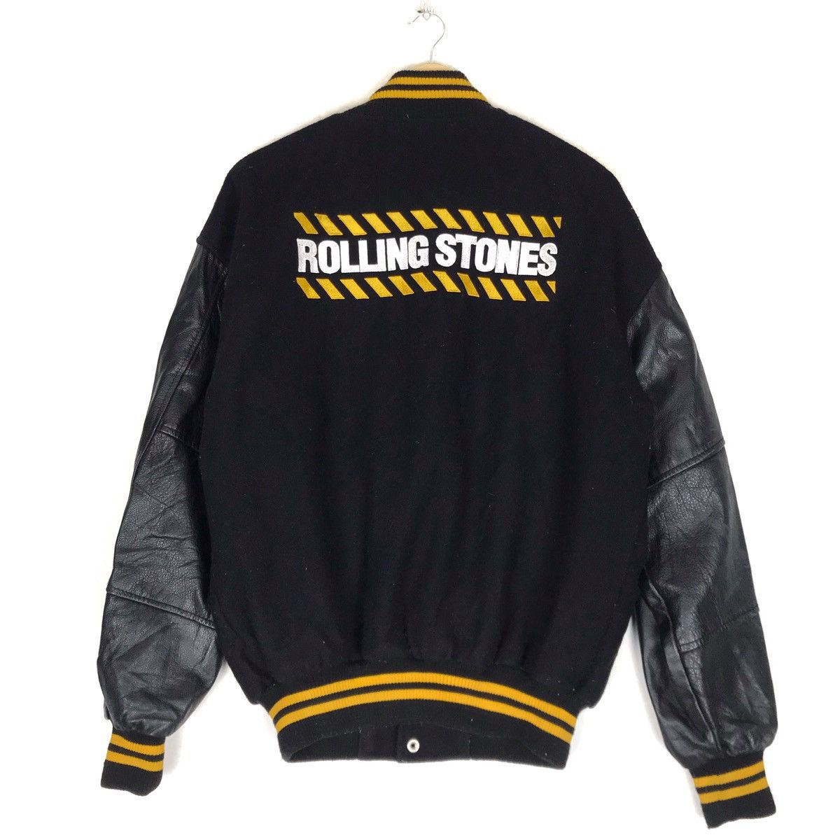 Band Tees Vtg The Rolling Stones No Security Tour 99 Varsity Jacket Size US L / EU 52-54 / 3 - 2 Thumbnail