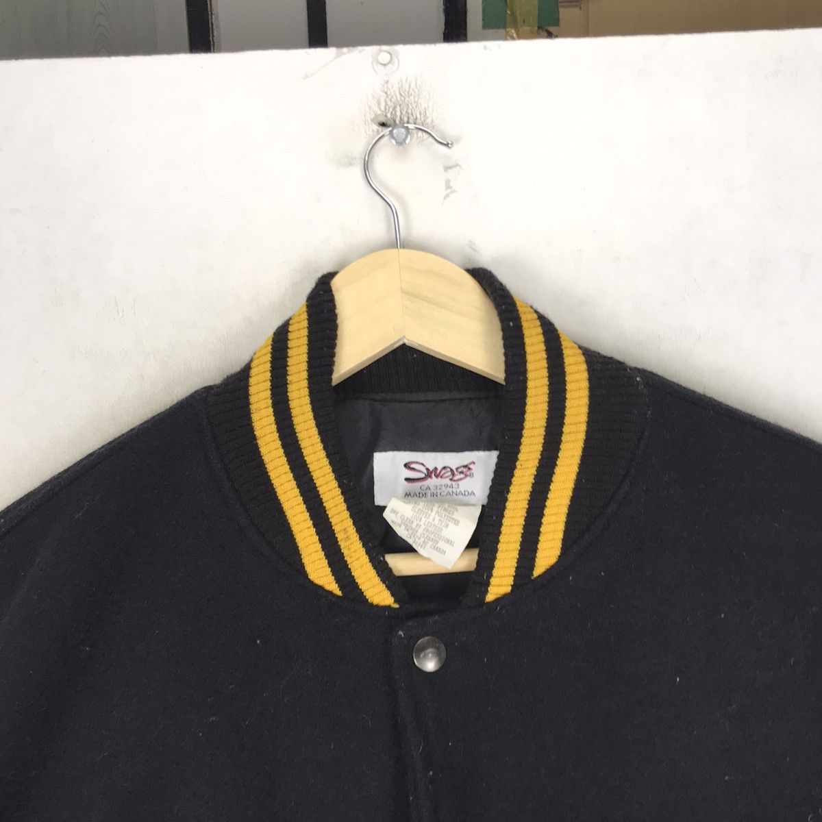 Band Tees Vtg The Rolling Stones No Security Tour 99 Varsity Jacket Size US L / EU 52-54 / 3 - 5 Thumbnail