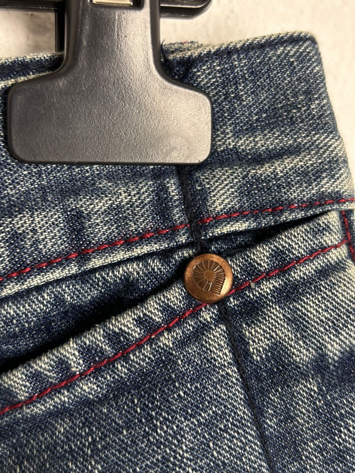 Akademiks 00s Vintage Akademiks Crazy Patchwork Design Denim Jeans Size US 36 / EU 52 - 8 Thumbnail