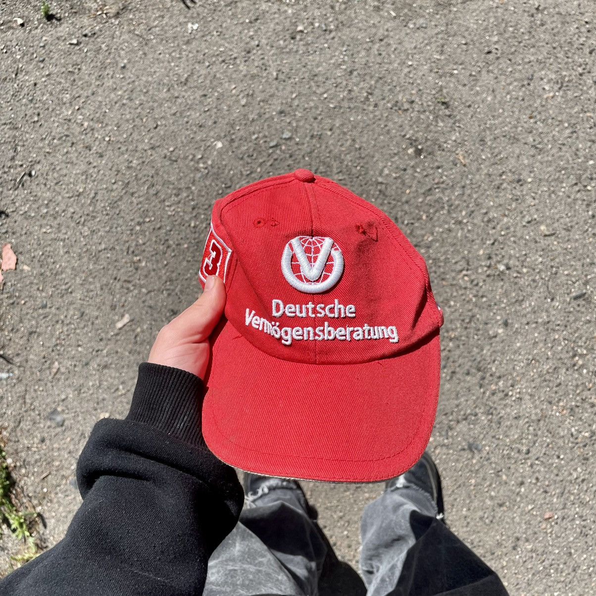 Ferrari Vintage 90s F1 Ferrari Tour Cap Hat Streetwear Hype Size ONE SIZE - 2 Thumbnail