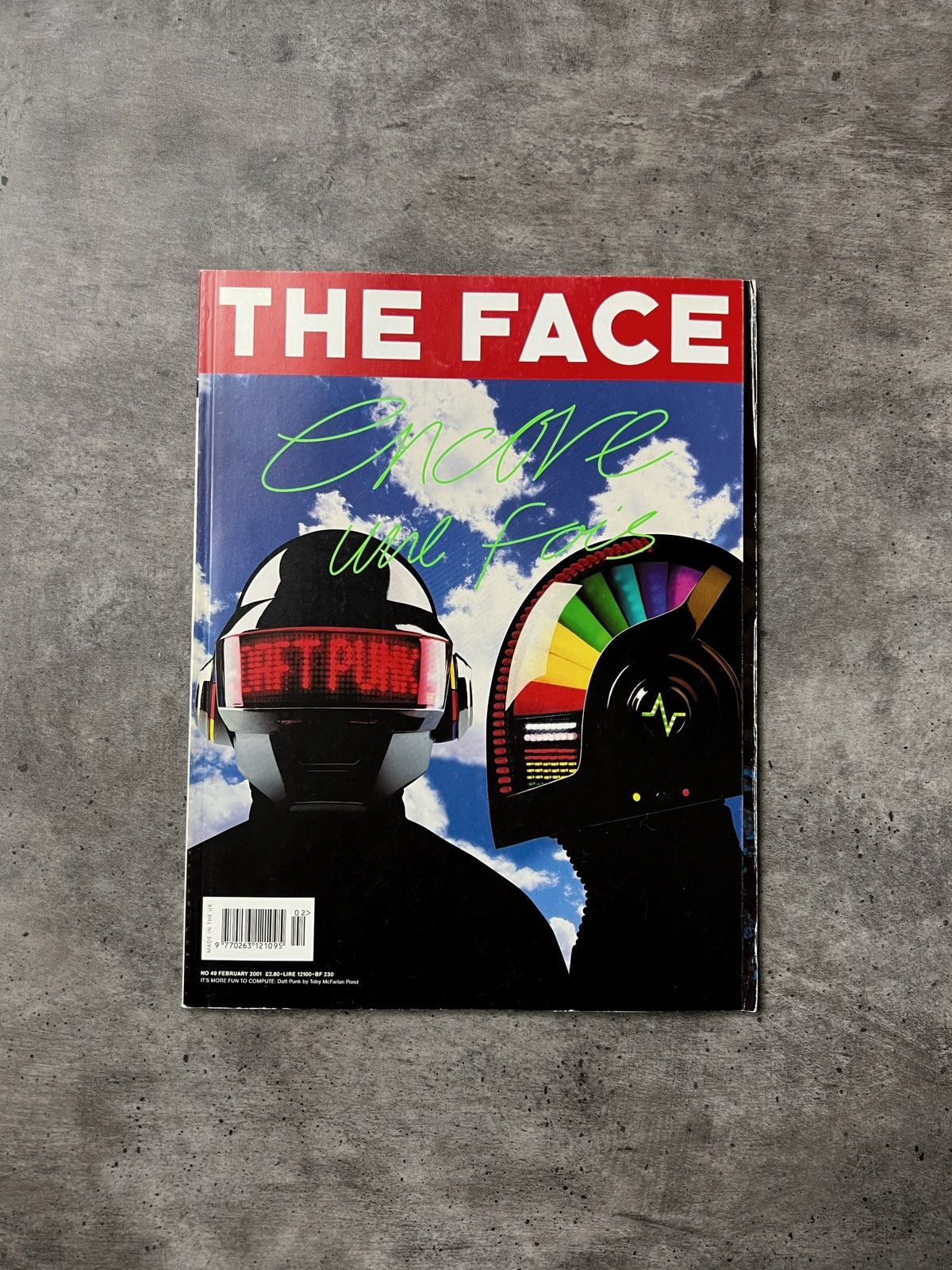 洋書 THE FACE DAFT PUNK Vintage 2001 The Face Magazine Daft Punk Cover | Grailed