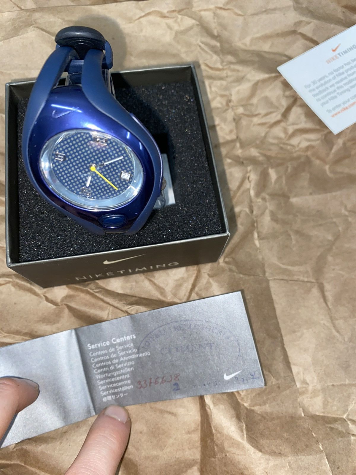 Nike Analog Black H2O Resist 100m Sportwatch
