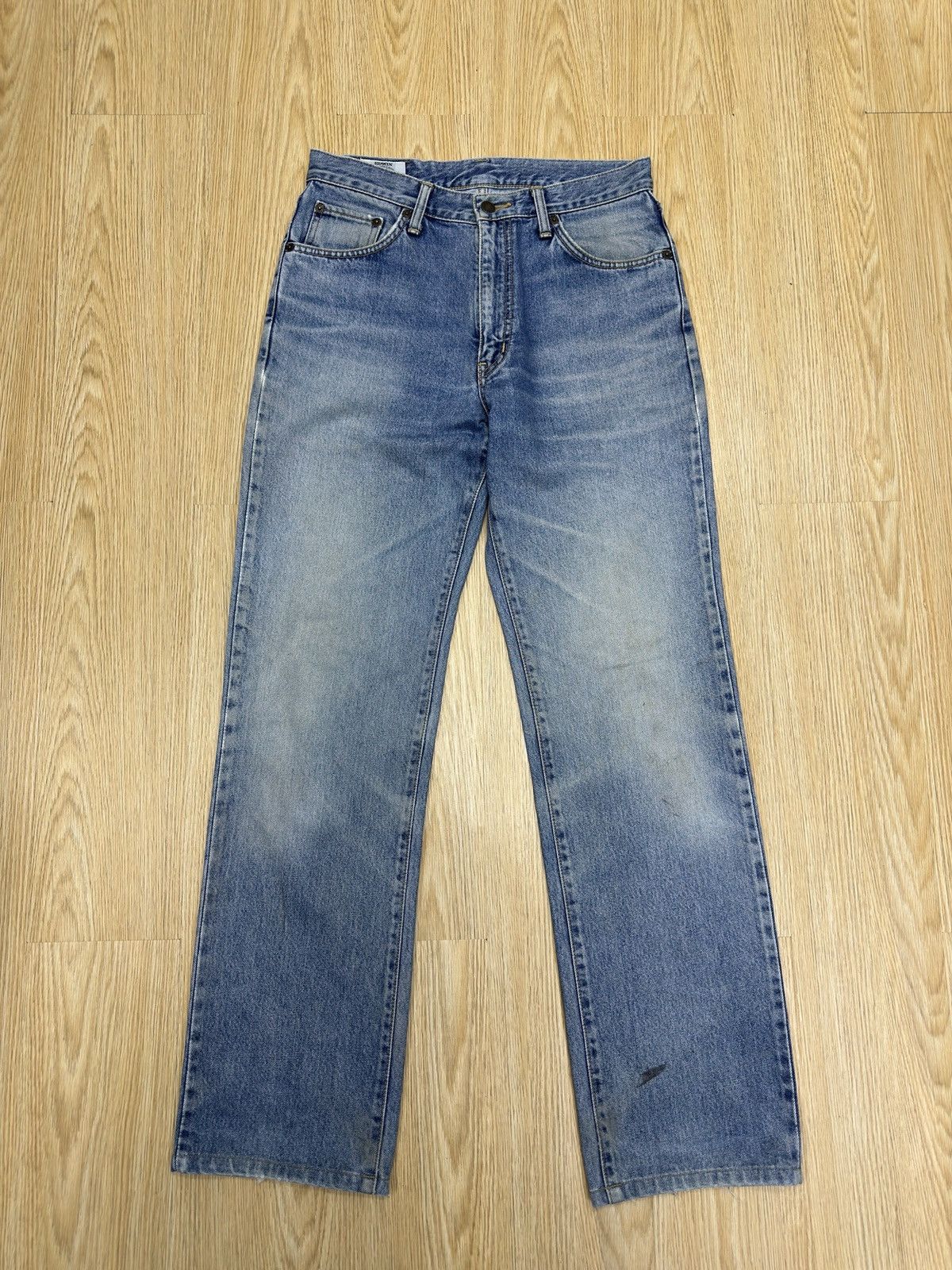 EDWIN INTERNATIONAL BASIC DISTRESSED DENIM-J724