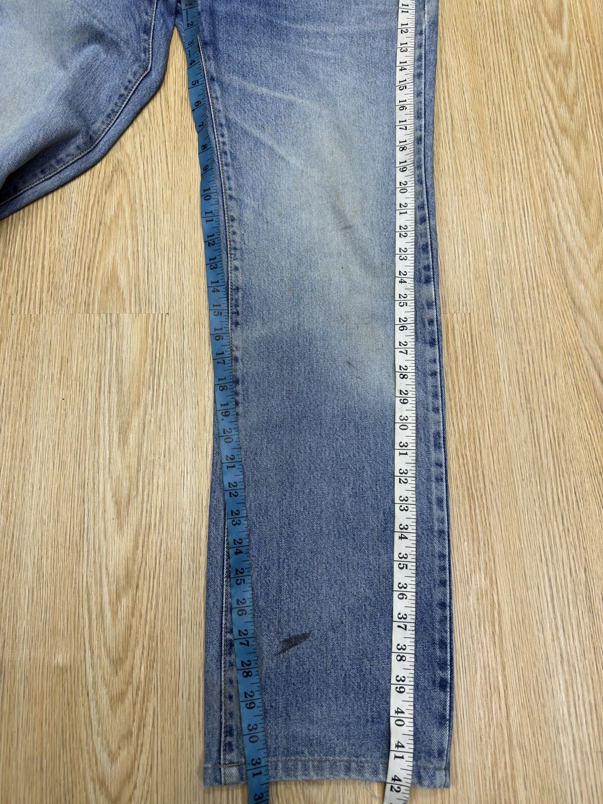 EDWIN INTERNATIONAL BASIC DISTRESSED DENIM-J724