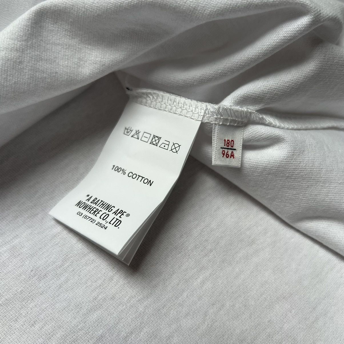 Aape Aape Bathing Ape Bape Tshirt Moon Face Tee White Size US L / EU 52-54 / 3 - 8 Thumbnail