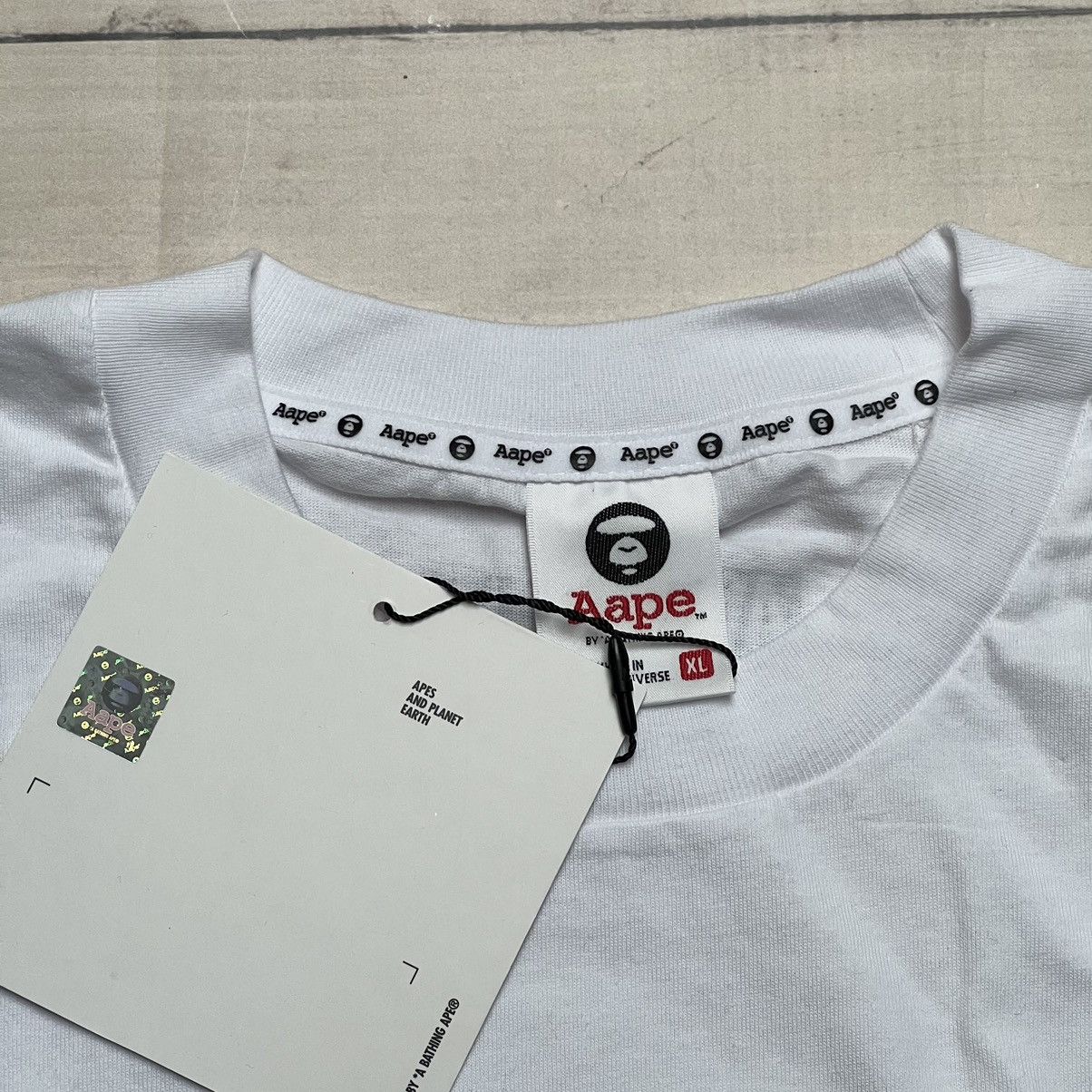 Aape × Japanese Brand Aape Bathing Ape Bape Moon Face Tee Tshirt Size US XL / EU 56 / 4 - 8 Thumbnail
