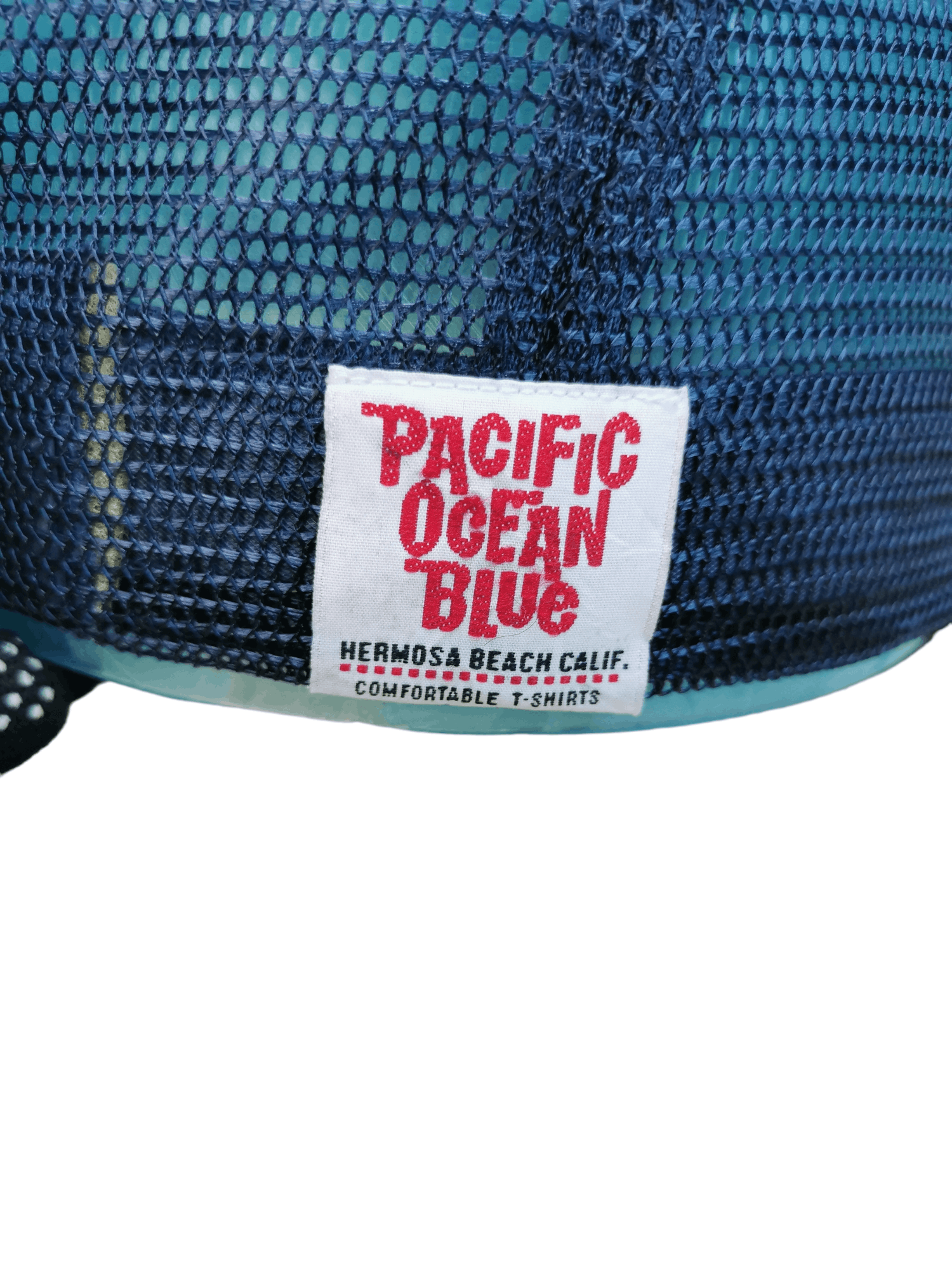 Designer × Ocean Pacific PACIFIC OCEAN BLUE SURF STYLE TRUCKER HAT CAP Size ONE SIZE - 6 Thumbnail