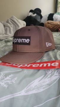 New Era Supreme Box Logo Hat | Grailed