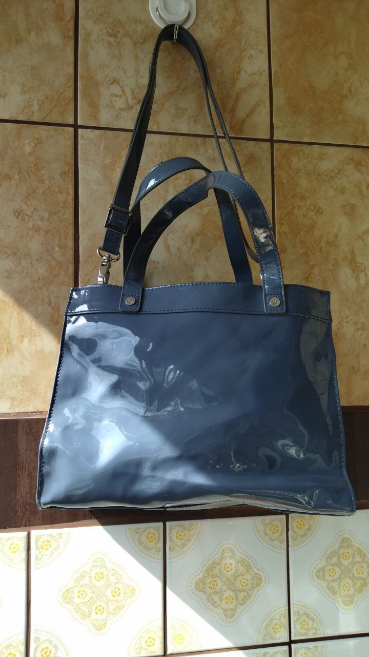 Armani Vintage Armani jeans shoulder bag in grey colour Size ONE SIZE - 3 Thumbnail