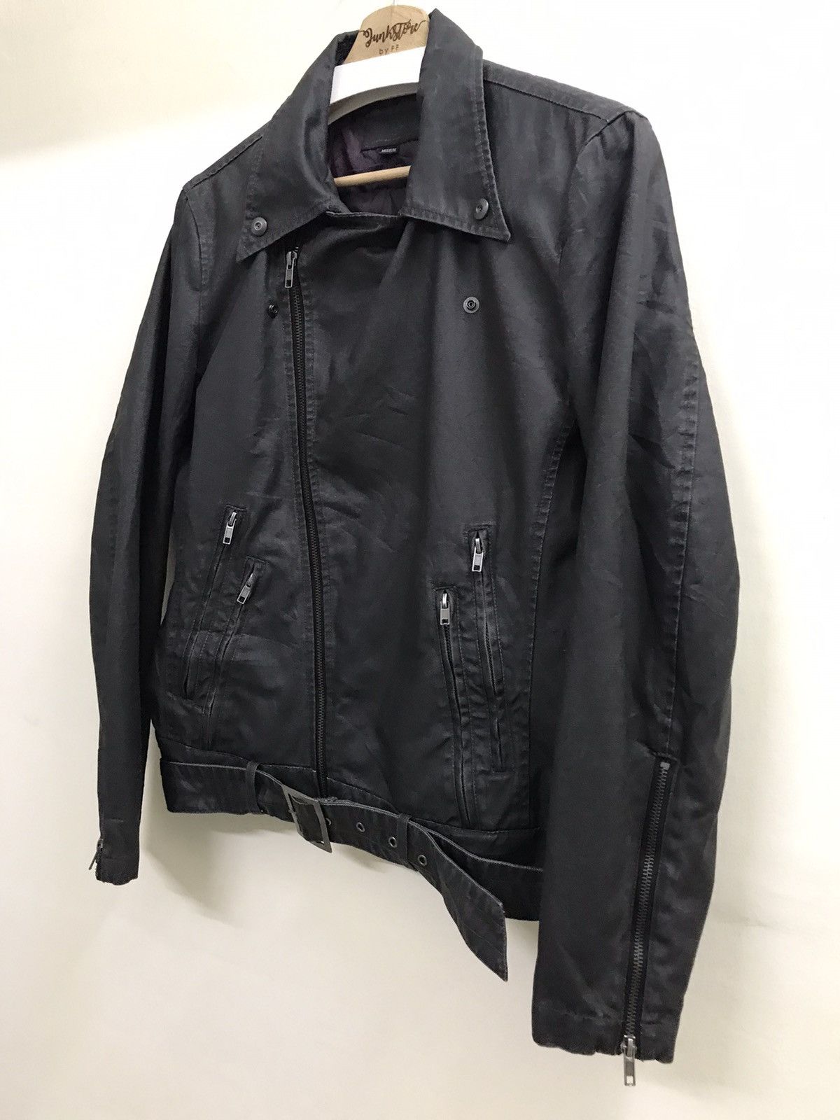 Japanese Brand × Mossimo Mossimo Japan Biker Jacket Waterproof Jacket Size US M / EU 48-50 / 2 - 6 Thumbnail