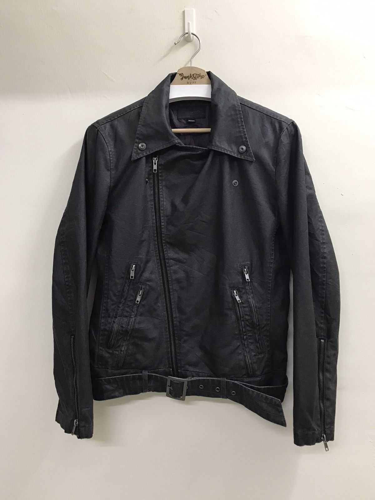 Japanese Brand × Mossimo Mossimo Japan Biker Jacket Waterproof Jacket Size US M / EU 48-50 / 2 - 1 Thumbnail