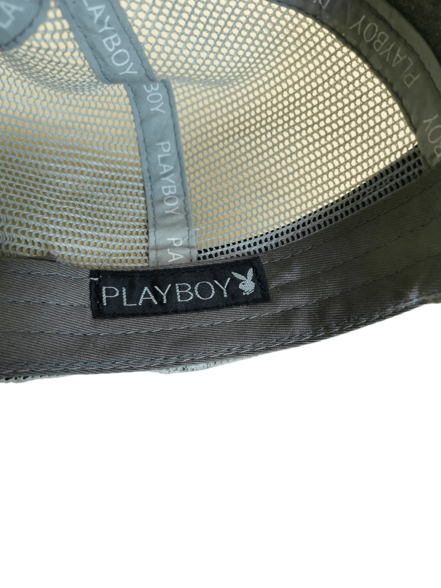 Playboy PLAYBOY WING DESIGN TRUCKER HAT CAP Size ONE SIZE - 7 Thumbnail
