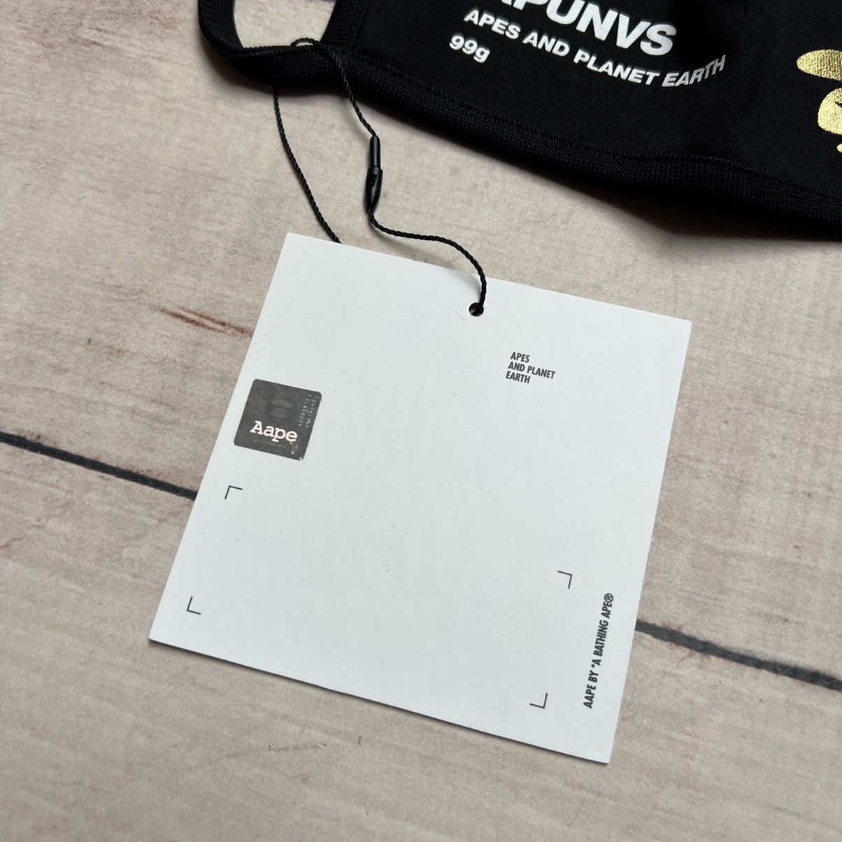 Aape Bape Bathing Ape Face Mask Black Size ONE SIZE - 3 Thumbnail