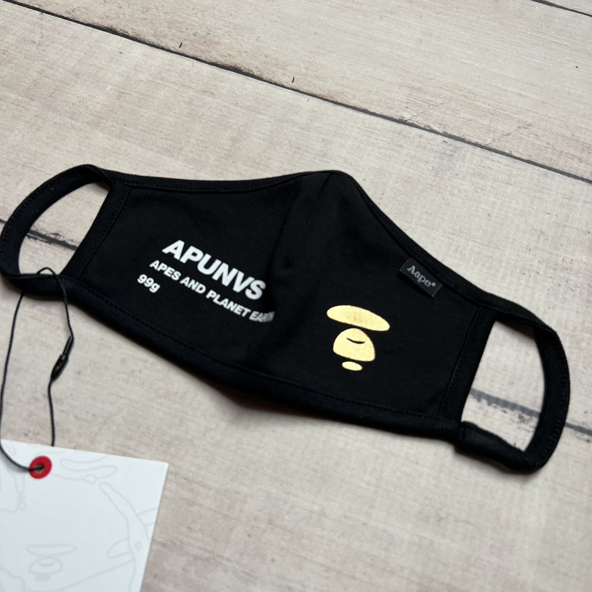 Aape Bape Bathing Ape Face Mask Black Size ONE SIZE - 2 Thumbnail