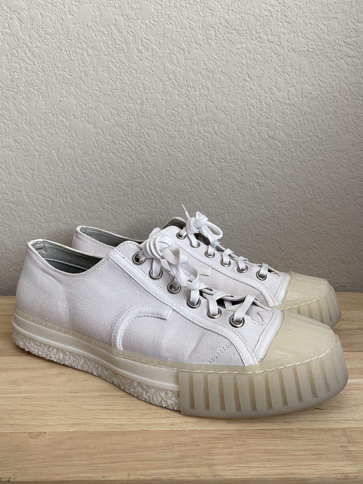 Adieu Paris Adieu Paris Low Top Canvas Sneaker Size US 10.5 / EU 43-44 - 2 Thumbnail