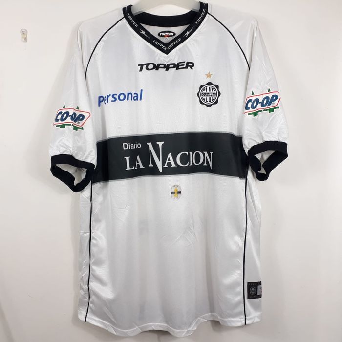 Vintage Vtg 2002 CLUB OLIMPIA Home TOPPER Jersey Football Paraguay ...