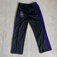 Needles Track Pants Black Purple | Grailed