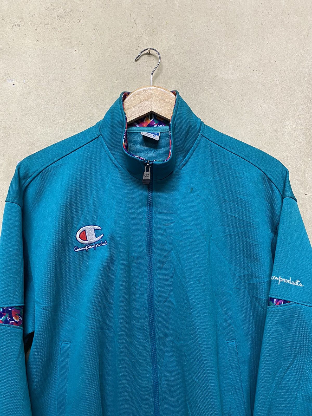 Champion Vintage Champion Zip Up Sweater Size US L / EU 52-54 / 3 - 2 Thumbnail