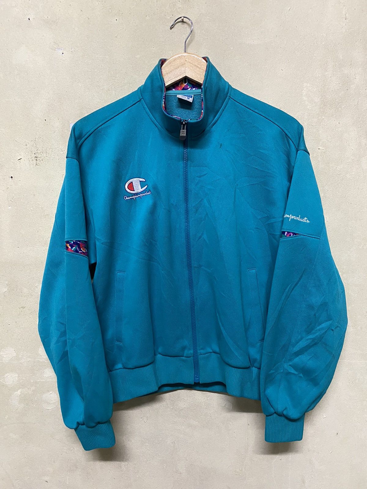 Champion Vintage Champion Zip Up Sweater Size US L / EU 52-54 / 3 - 1 Thumbnail