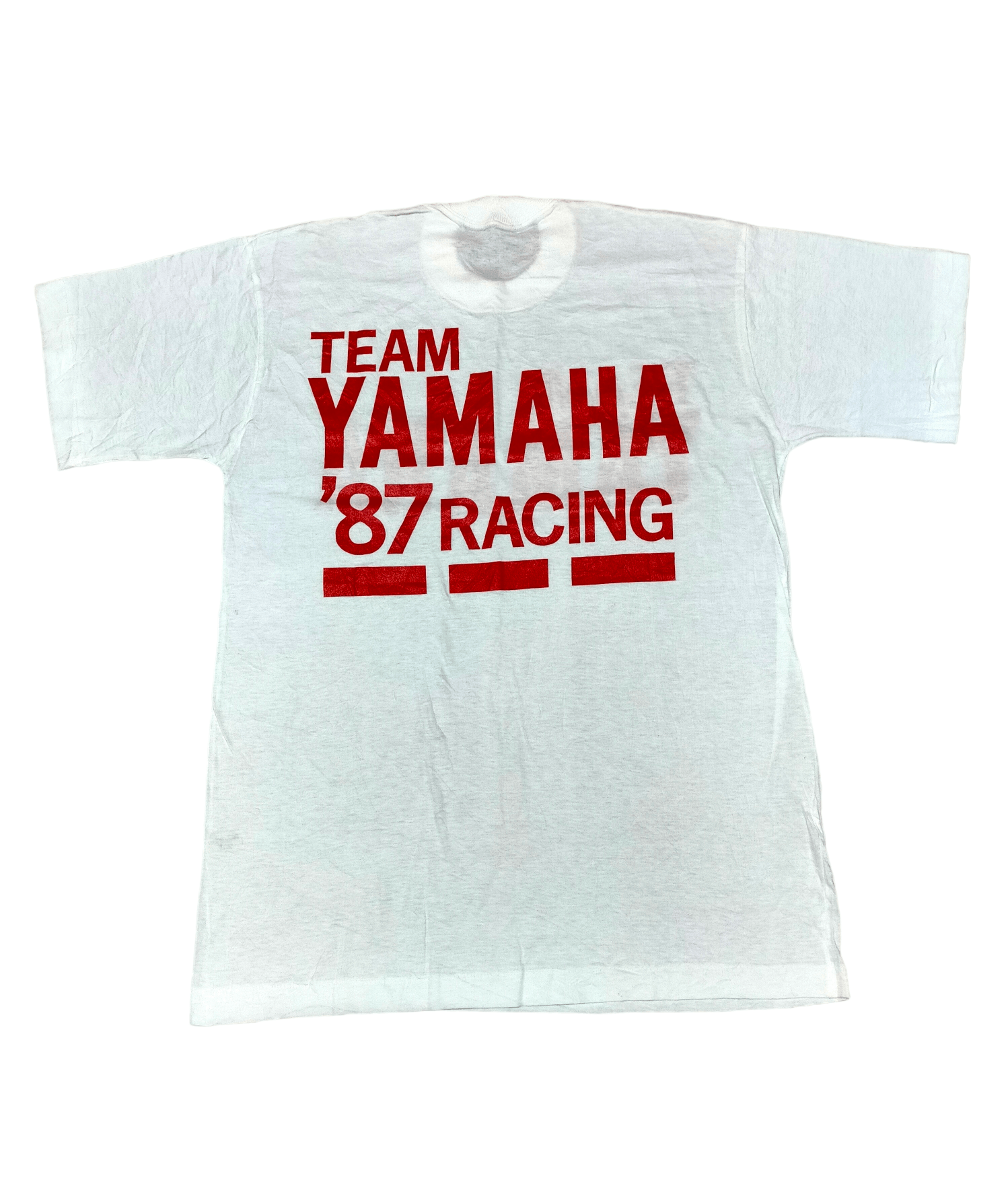 Vintage Vintage 80s Team Yamaha Racing Single Stich Tee Size US M / EU 48-50 / 2 - 1 Thumbnail