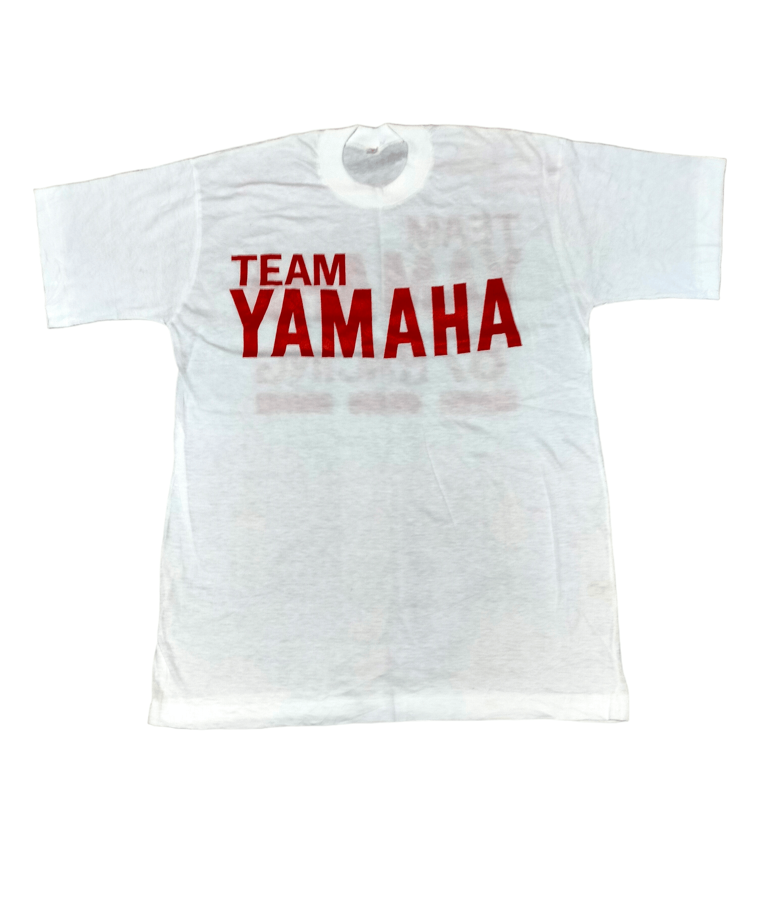 Vintage Vintage 80s Team Yamaha Racing Single Stich Tee Size US M / EU 48-50 / 2 - 2 Thumbnail