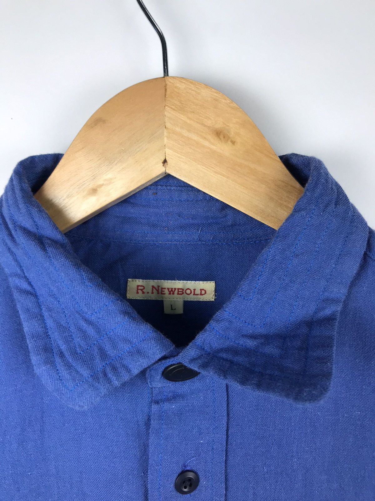 R.Newbold Vtg R.Newbold Tactical Pocket Shirt Size US L / EU 52-54 / 3 - 4 Thumbnail